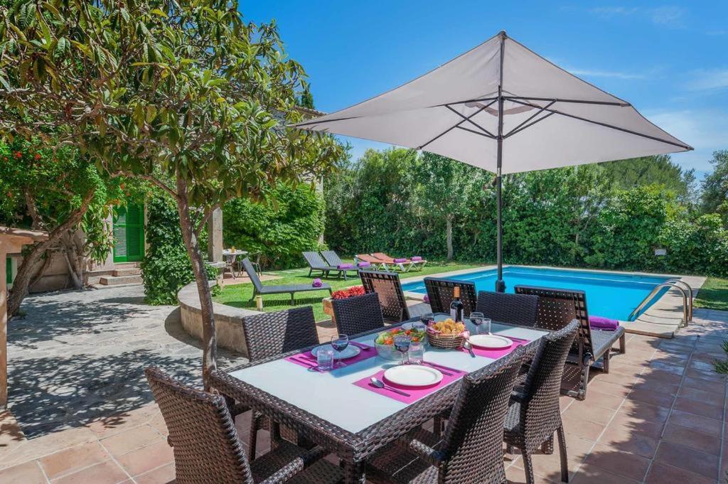 Villa Puerto Pollenca Con Piscina Privada ปอร์ต เด โปเญนซา ภายนอก รูปภาพ